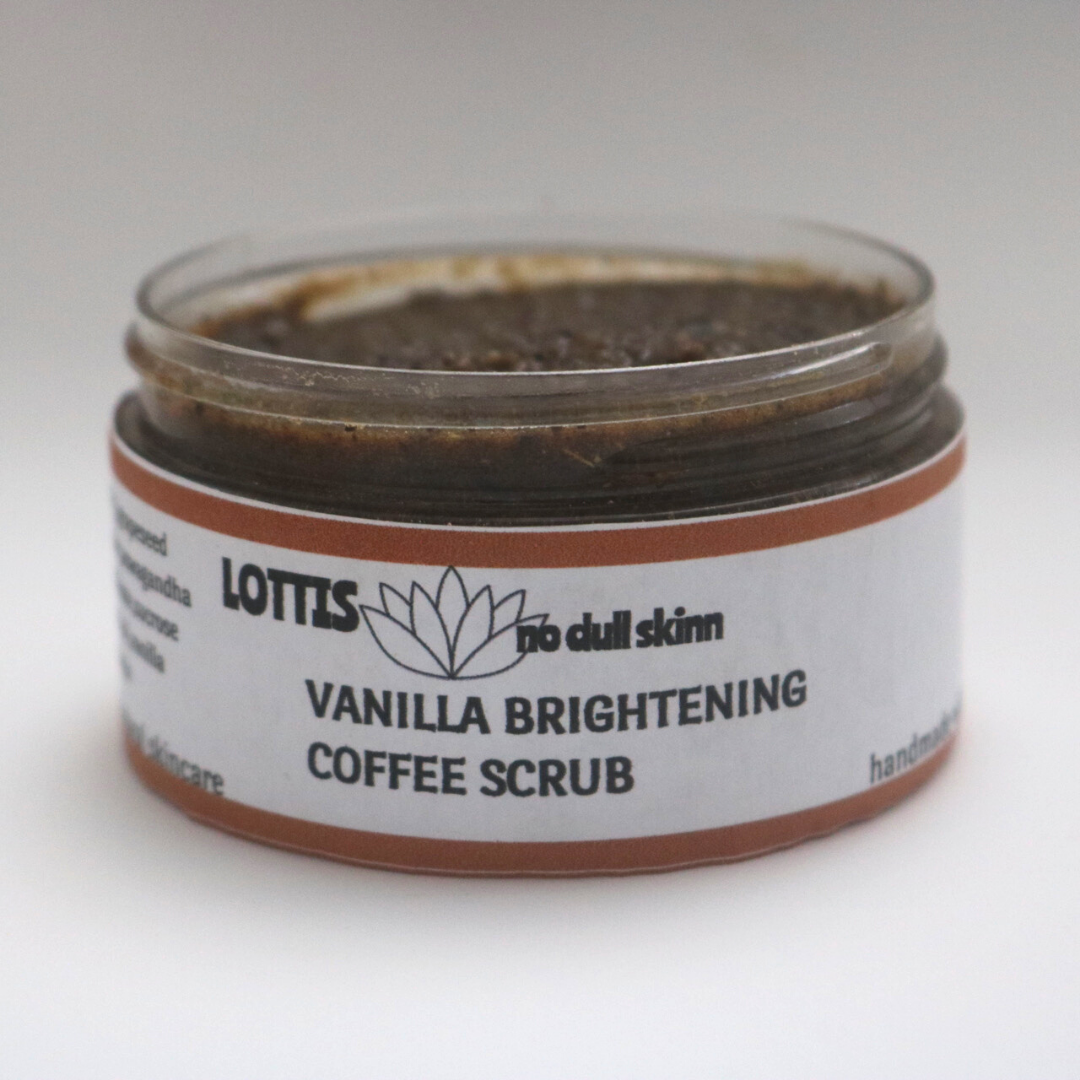 brightening coffee scrub