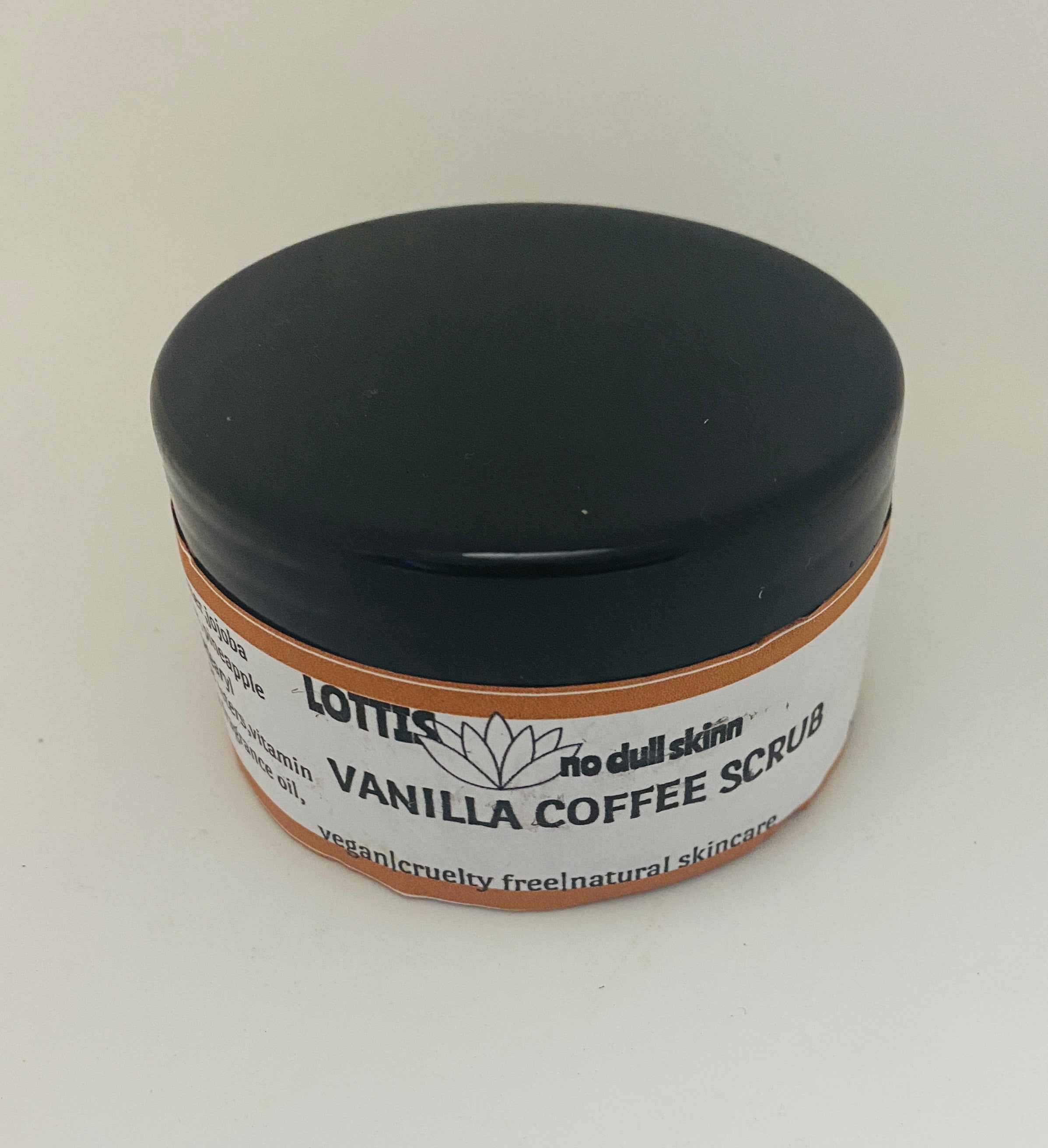 Vanilla coffee scrub