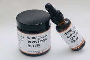 Revive body butter and Bakuchiol serum